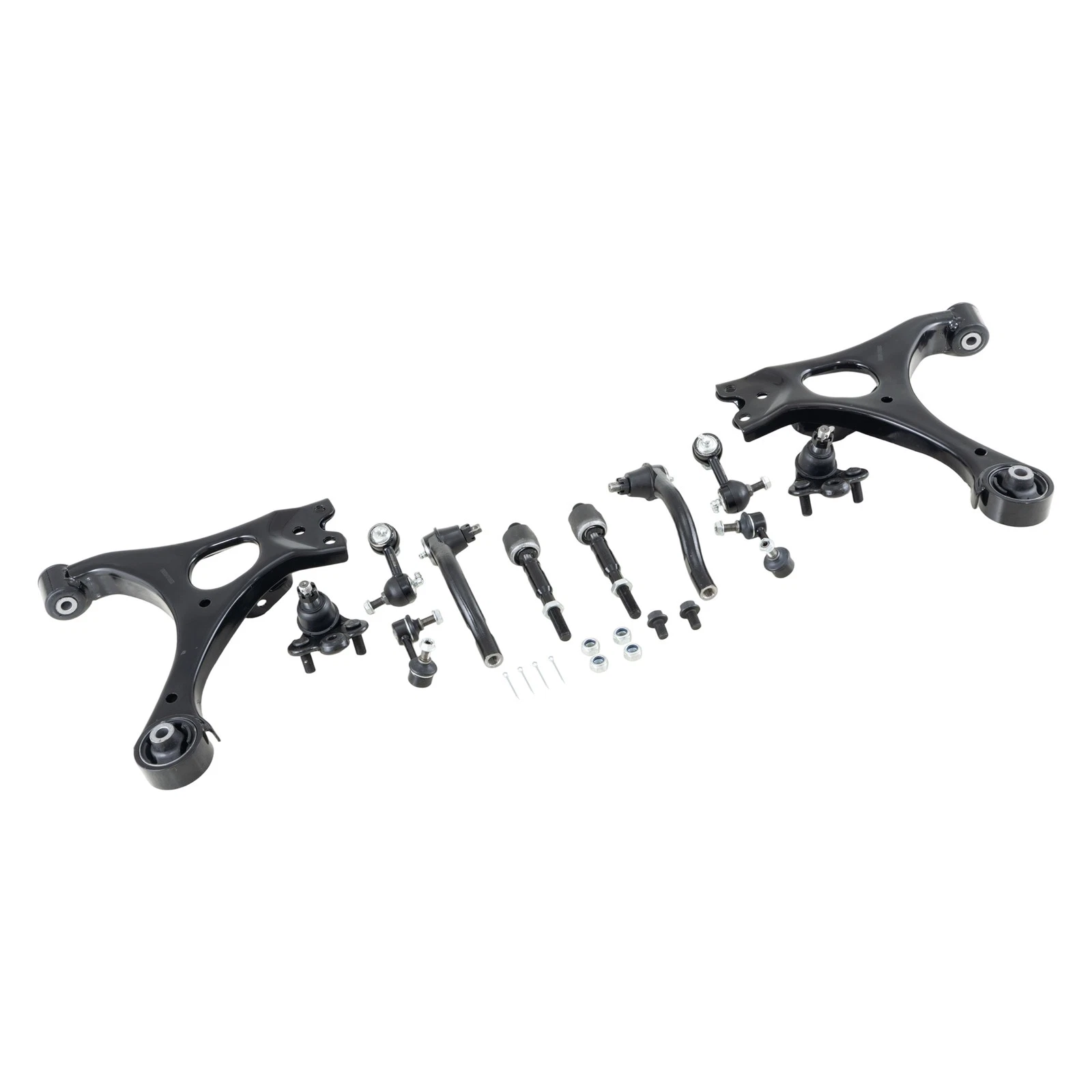 MOSTPLUS Front Lower Control Arms Ball Joints Sway Bar End Link for 2006-2011 Honda Civic