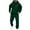 Dark Green%GC%, variant on Mens 2 Piece Sweatsuits Casual Men's Jogging Tracksuit Set Letter Graphic Pullover Hoodie Pants Sweat Suit for Men Cozy Fall Winter Athletic Track Suit Outfits