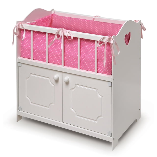 Cesta tipo tejón Toy Doll con almacenamiento para muñecas de 22 pulgadas