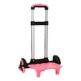 thumbnail image 1 of Carrito de compras plegable shamjiam para subir escaleras rosa, 1 of 8