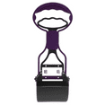 thumbnail image 2 of Portable One-Hand Pooper Scooper – Compact Waste Grabber for Dogs, Purple, 2 of 7