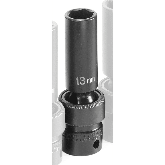 Grey Pneumatic 1013UMD 3/8" Drive x 13mm Deep Universal
