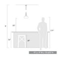thumbnail image 4 of Wry Lighting Holmes 1-light Pendant in Modern Brushed Gold, 4 of 6
