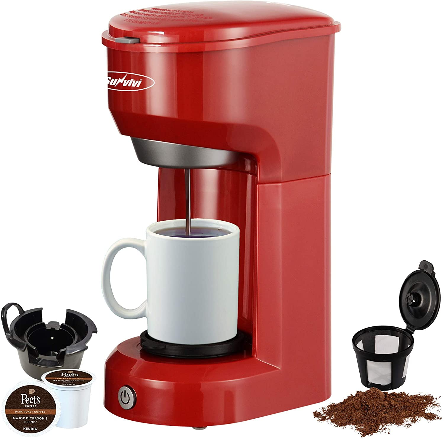 Single Serve Coffee Maker Brewer for 