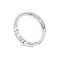 thumbnail image 2 of 14K White Gold 3mm 1/4ct Diamond Bezel Eternity Wedding Ring, 2 of 4