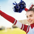 thumbnail image 1 of OUNONA Pompons Argentés Pompons de Cheerleading Multi PE Usage Polyvalent Enfants 1ensemble, 1 of 8