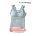 thumbnail image 3 of Sonducket Chaleco de nailon Chinlon para mujer, portátil, térmico, ajustable, con correa para el hombro, lavable, reutilizable, de encaje, ropa Ropa interior Verde Talla grande, 3 of 6