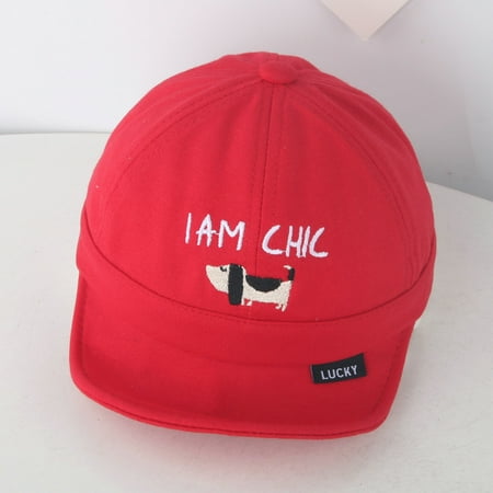 

Hunpta Hats For Kids Fashion Children Soft Edge Sunscreen Sunscreen Baseball Hat Cap