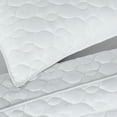 thumbnail image 4 of Serta Simply Comfort White Solid 3-Piece Quilt Set, King, 4 of 4