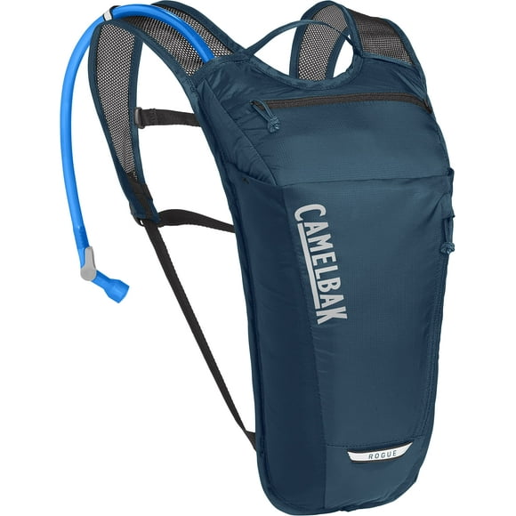 Mochila de hidratación para bicicleta CamelBak Rogue Light de 70 oz, azul marino Gibraltar/negro