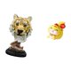 thumbnail image 5 of Escultura de mesa,Escultura de cabeza de tigre Estatua moderna de sobremesa,Figura de cabeza de animal para decoración de escritorio de resina.,Estatua de serpiente de dibujos animados,Estatua, 5 of 8