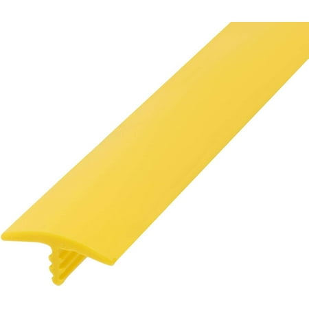 

Plasic molding 3/4 Inch Wide Canarie Yellow Flexible Polyehylene Cener Barb ee Moulding 25 Foo Coil