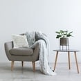thumbnail image 4 of Stupell Industries Always Something Thankful For Phrase Grey Plaid Farmhouse Grey,18 x 7 x 18 Decorative Pillows, 4 of 6