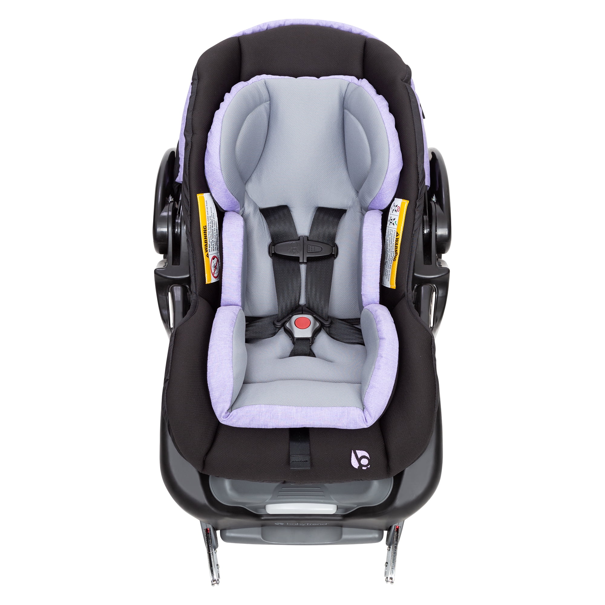 Baby Trend Secure Snap Tech 35 Infant Car Seat, Purple, 4-35 lbs, EPS Foam, Multi-Grip Handle
