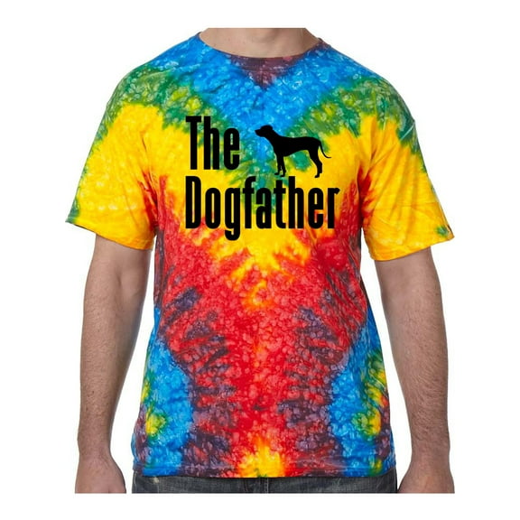The Dogfather Tie Dye Tee Shirt - Woodstock, Small