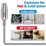 1/4inch 3625PSI Max Pressure Washer Tips, Turbo Nozzle Pressure Washer, Quick Connect Pressure Washer Nozzle, Power Washer Attachments