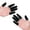 Black, variant on Pack of 10 Reusable Ventilated Finger Cots Machine Washable Gloves For Mechanics Artists Industrial Use