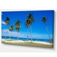 thumbnail image 2 of Palms on Philippines Tropical Beach - Modern Seascape Canvas Artwork, 2 of 3