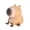 Khaki - 8.5x7.1x7.2cm, variant on Junepar Capybara Stretchy Squishy Toy Soft TPR Stress Relief Fidget Toy Cute Capybara Shape Sensory Squeeze Toy for Anxiety Relief & Focus