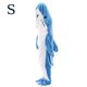 thumbnail image 1 of Manta de dibujos animados para niños y adultos, saco de dormir de tiburón, pijamas, siesta de oficina, Karakal, tela suave y acogedora de alta calidad, chal de sirena Fivean unisex, 1 of 2