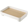 thumbnail image 1 of Bamboo Vanity Tray for Dresser and Bathroom Counter, 1 of 8