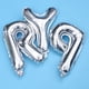 thumbnail image 2 of Juego de globos de aluminio de 16 pulgadas con la frase "FELIZ DÍA DEL PADRE", decoraciones para fiestas del Día del Padre (plateadas), 2 of 6