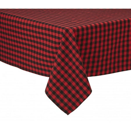 

52 x 72 Buffalo Red Plaid Table Cloth