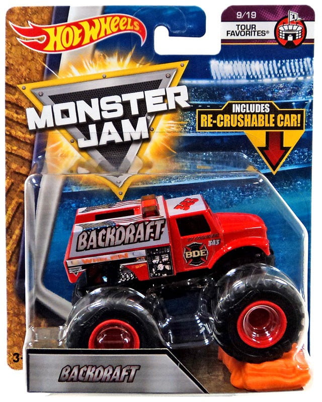 backdraft monster truck toy