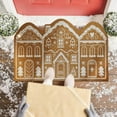 thumbnail image 4 of BotaniNest Christmas Doormat Festive Holiday Rug Cute Brown Christmas Welcome Coir Door Mat Non Slip Entrance Rugs For Indoor Outdoor Bathroom Kitchen Deco, 4 of 7