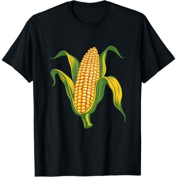 Corn on the cob T-ShirtPure cotton short-sleeved shirts for both men and women