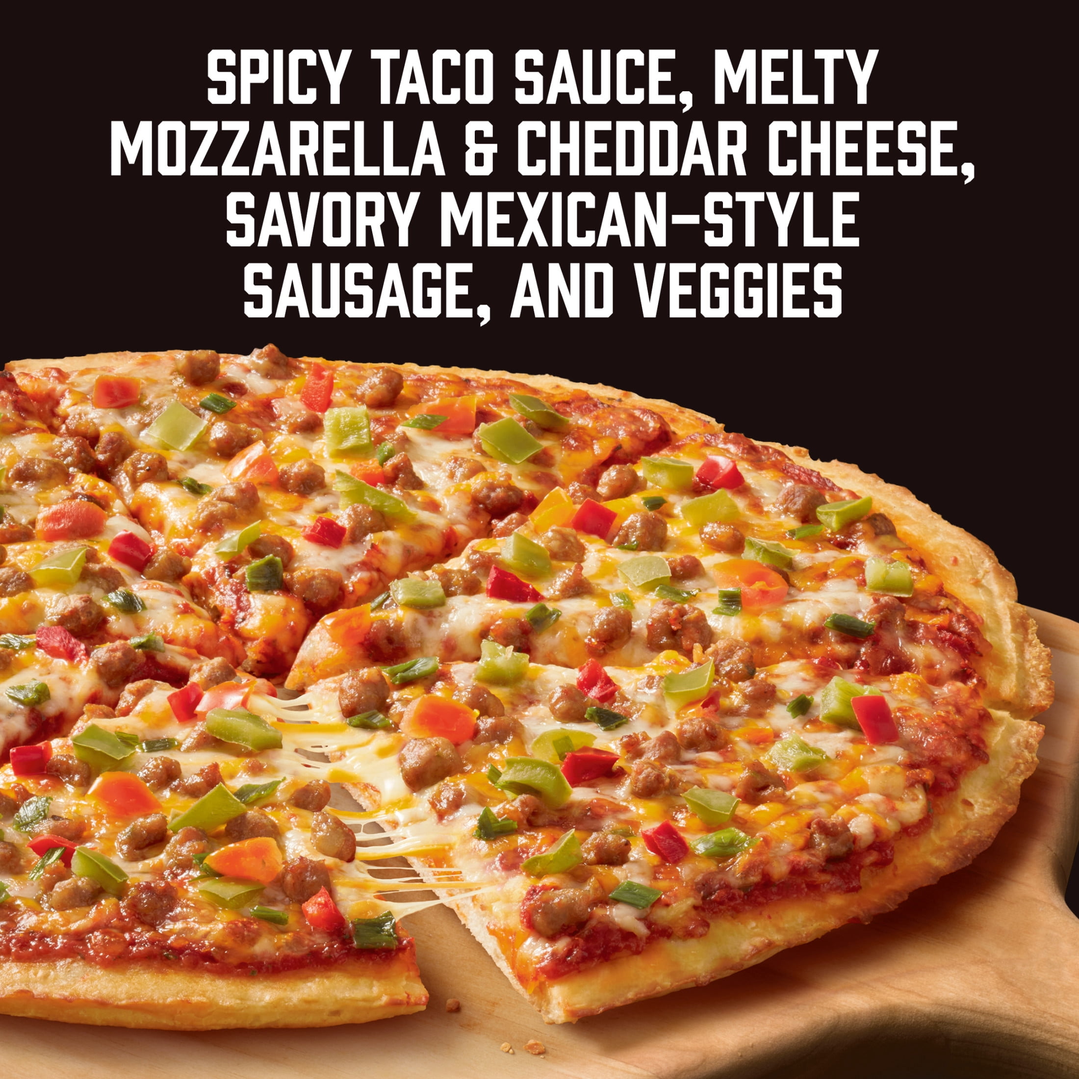 Red Baron Mexican Style Classic Crust Frozen Pizza, 20.53 oz