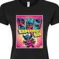 thumbnail image 3 of Disney - Lilo & Stitch - Stitch Tri Panel Page - Juniors Fitted Graphic T-Shirt, 3 of 5