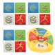 thumbnail image 2 of EeaseMX 1 juego de mesa de yoga con juguetes educativos giratorios para la familia para niños, 2 of 7