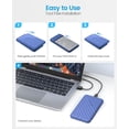 thumbnail image 4 of ORICO 2.5 inch External Hard Drive Enclosure Max 6TB 5Gbps SATA to USB 3.0 SSD/HDD Enclosure Case for Xbox（No Hard Drive）, 4 of 7