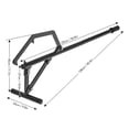 thumbnail image 7 of Log Lifter Jack Wood Log Lifter, Log Jack Easy To Assemble Non Slip Steel 51 Inches for Garden, 7 of 7