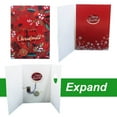 thumbnail image 4 of Christmas music card pattern beautiful exquisite lovely three-dimensional greeting card, 4 of 5