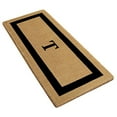 thumbnail image 2 of Nedia Home O2133T Heavy Duty Coir Mat - 24 In. x 57 In. No Border- Monogrammed T, 2 of 5