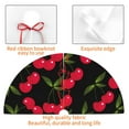 thumbnail image 4 of Sikiie Cherry 30-48 inches {designName} Print Christmas Tree Skirt Snowman Xmas Tree Skirt with Edge Christmas Decorations for Holiday Party48", 4 of 7
