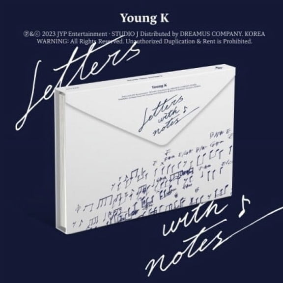JYP Entertainment Young K ( Day 6 ) - Letters With Notes, CD