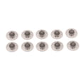 thumbnail image 1 of Domes 10Pcs Sound  Comfortable Small Open Ear Tips  Accessories Black, 1 of 8