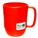 thumbnail image 2 of Taza JapanBargain de plástico, 350 ml, sin BPA, irrompible, roja, x3, 2 of 6