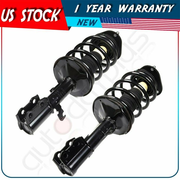 For 200206 Nissan Altima 2.5L Front 2 Complete Struts Shocks Springs
