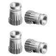 thumbnail image 1 of 4Pcs Extruder Gears MK8 Stainless Steel Double Extrusion Wheels Bowden Gear 3D Printer Part for CR10 3, 1 of 5