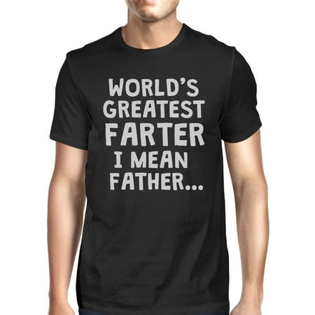 Farter Father Mens Black Pure Best Cotton Made T T-Shirt Funny (Best Black Jokes 2019)