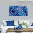 thumbnail image 2 of Modern Abstract Canvas Wall Art Abstract Surface Framed Painting Wall Decor for Bedroom Livingroom Office Ready to Hang, 2 of 5
