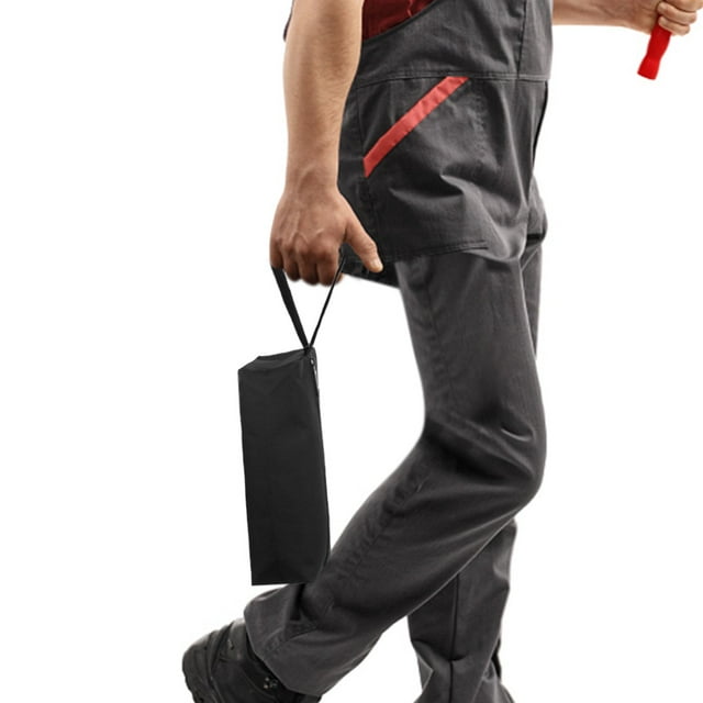 JJKBVCLO Sac à Outils à Fermeture Éclair Organiser Rangement Petites Pièces Outils à Main Plombier Électricien
