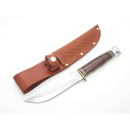 Ka Bar Knives Aluminum Knife - VTG NOS KA-BAR CLEVELAND OH 1237 SEKI JAPAN FIXED BLADE SKINNER HUNTING KNIFE