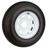 Load Star 30540 Tire and Wheel Assembly - 480x12 - 4 Hole - White Rim