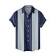 thumbnail image 1 of Playeras Algodon Para Hombre, Camiseta Informal De Verano A La Moda Para Playa, Con Estampado Digital 3D, Solapa Y Botones, De Manga Corta, 100, 1 of 4