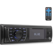BT Marine Receiver Stereo, Hands-Free Calling, cord free Streaming, MP3/USB/SD Readers, AM/FM Radio (Black)